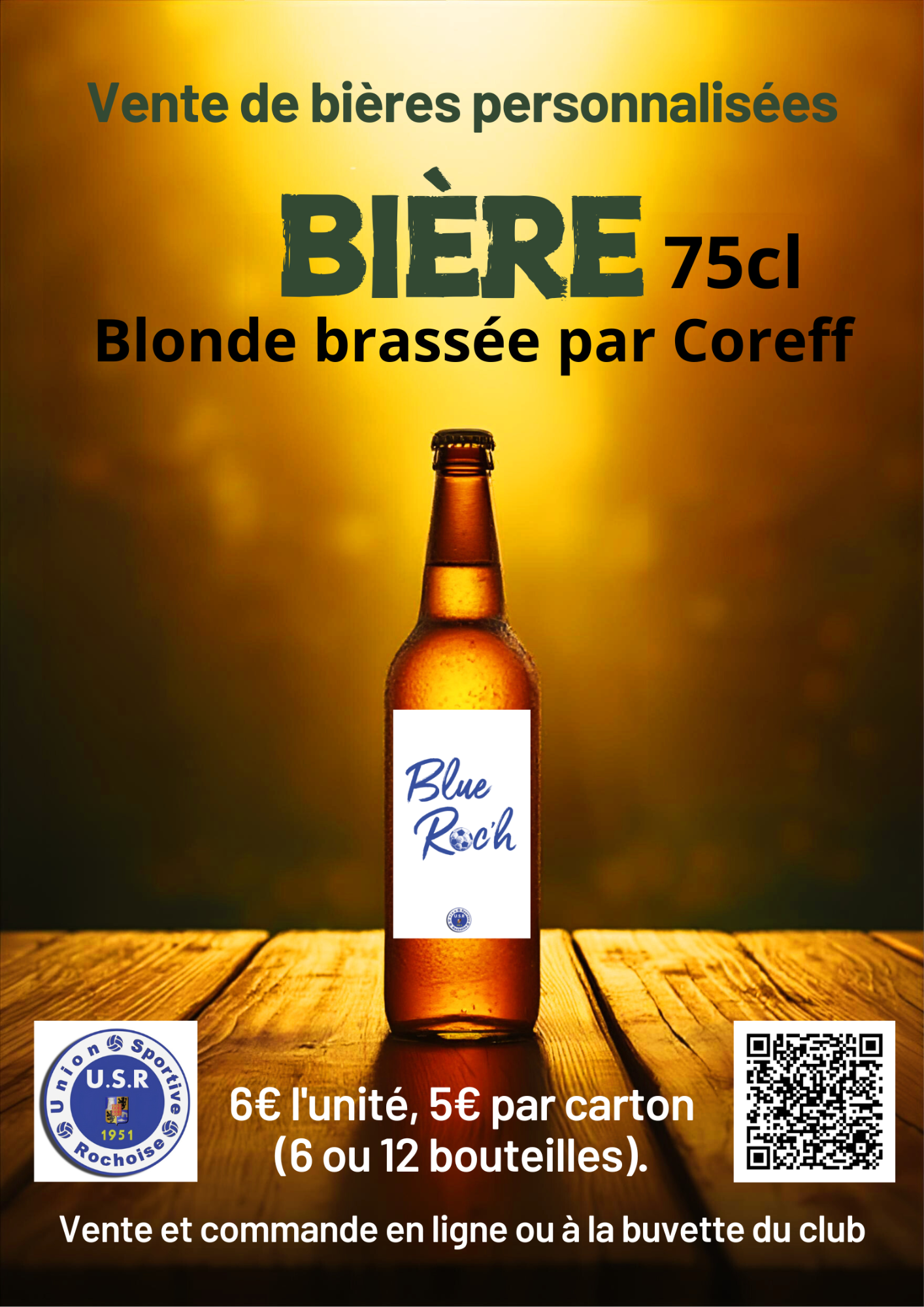 affiche A3 bière USR